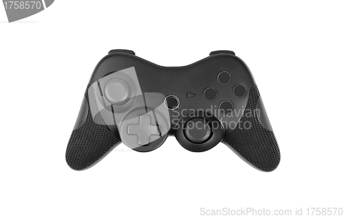 Image of joystick on a white background