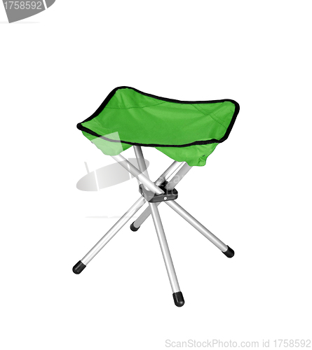 Image of green chair