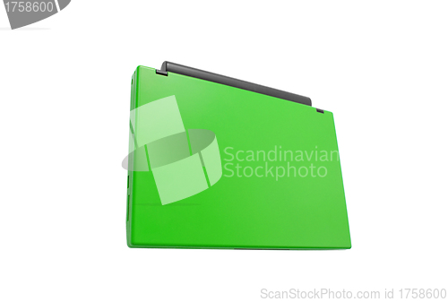 Image of green  Laptop