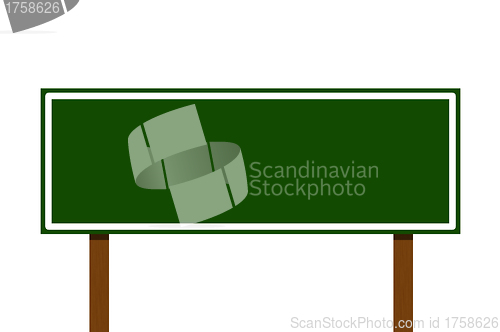 Image of Isolated guidepost