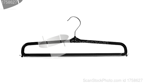 Image of hanger on a white background