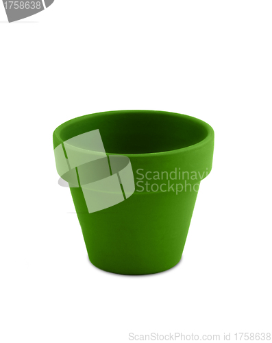 Image of Green Flowerpot