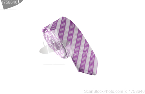 Image of purple necktie