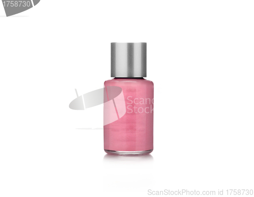 Image of Lacquer bottle isolated on white background