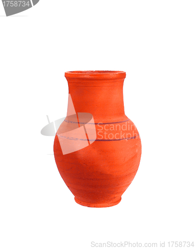 Image of Clay pot of manual work.