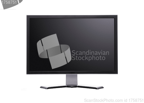 Image of HD Television. Isolated