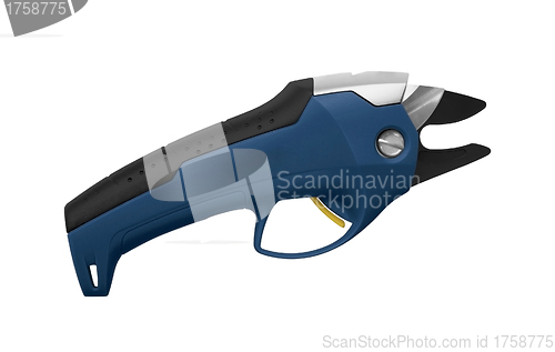 Image of secateurs isolated on a white background