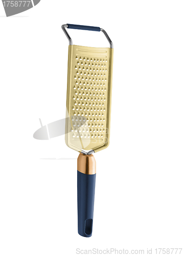 Image of metal grater isolated