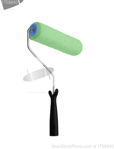 Image of Green paint roller