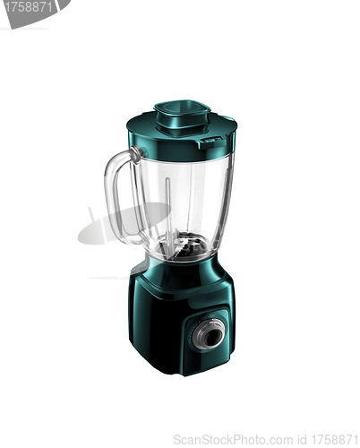 Image of electric blender on a white background