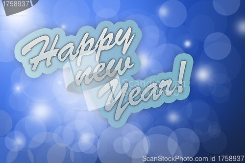 Image of Happy New Year card