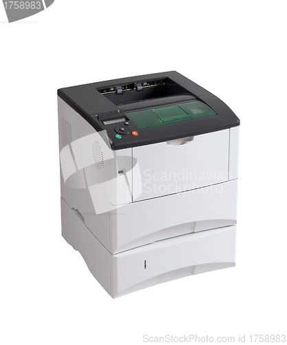 Image of printer under the white background.