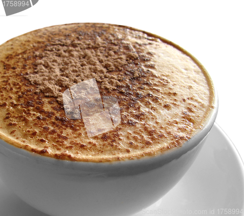 Image of cappuccino cup of coffee