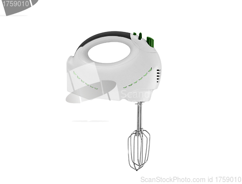 Image of electric mixer isolated