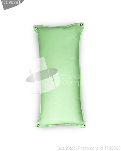 Image of vacuum pillow. Isolated