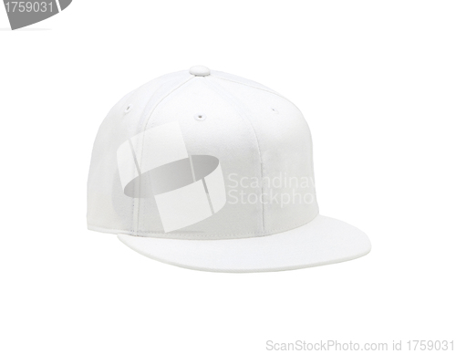 Image of White baseball cap