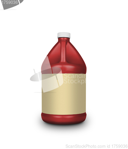 Image of Oil canister isolated on a white background