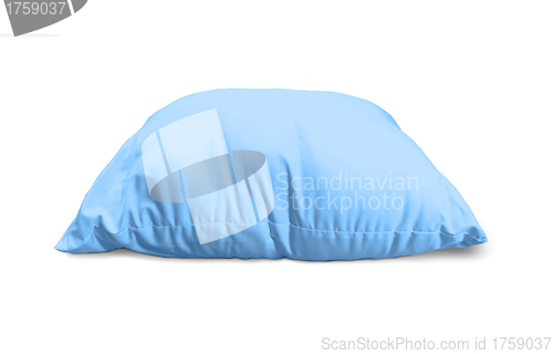 Image of blue pillow