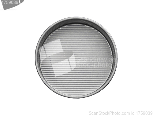 Image of cake mold isolated