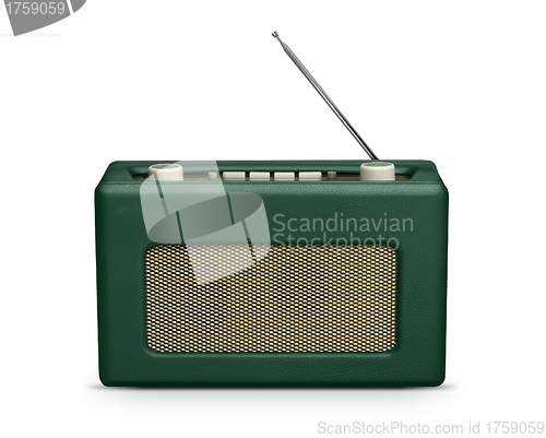 Image of vintage radio