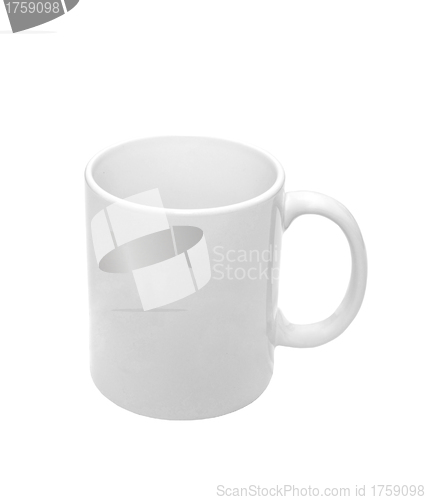 Image of Cup white isolated