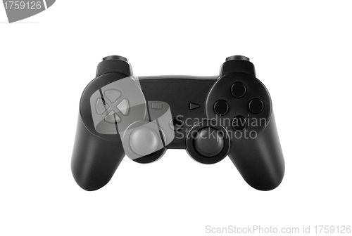 Image of Translucent black joypad over white