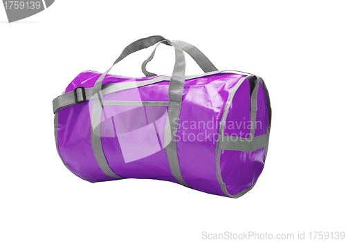 Image of violet sport bag