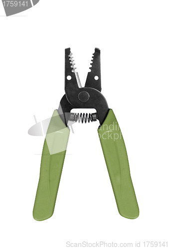 Image of Pliers isolated on white background.