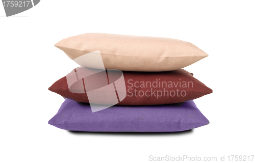 Image of pillows isolated