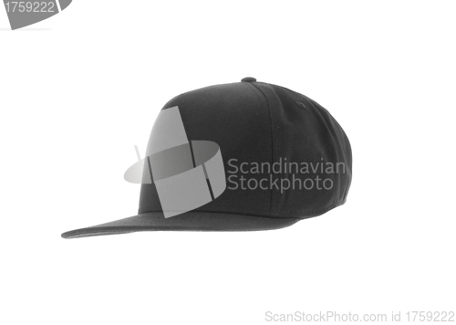 Image of Gray cap on white background