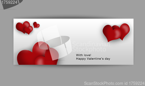 Image of empty post card, isolated on illustration background