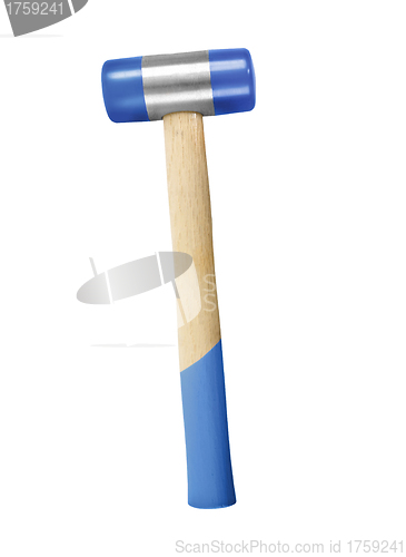 Image of blue Hammer on white