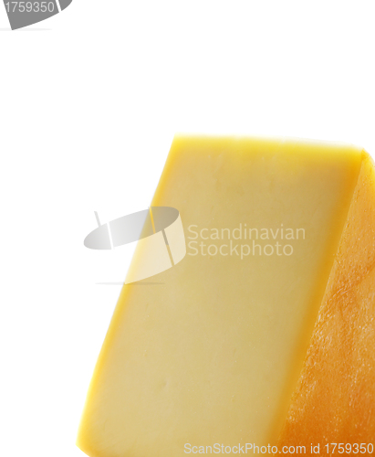 Image of Chees isolated on white