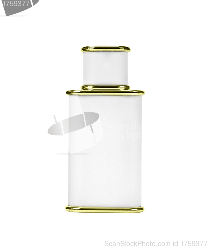 Image of Toilet water bottle isolated