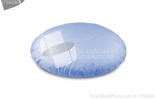 Image of blue pillow