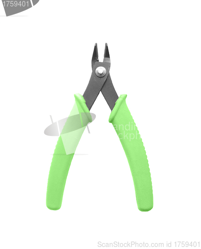 Image of Green cutters isolated