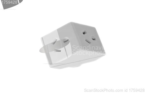 Image of Phone plug tee isolated