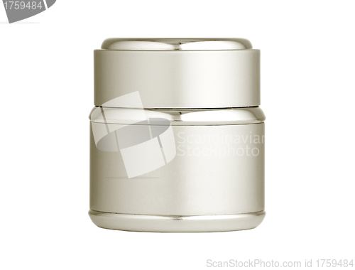 Image of Clean white plastic cream tube for skin, face or other body care