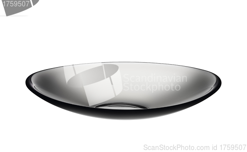 Image of Empty glass bowl