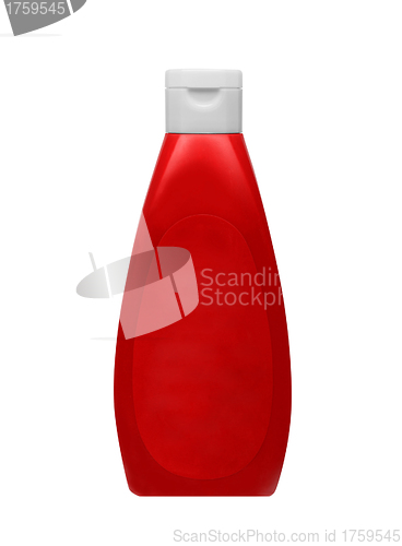 Image of plastic ketchup bottle