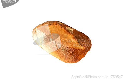Image of Bread loaf isolated on white
