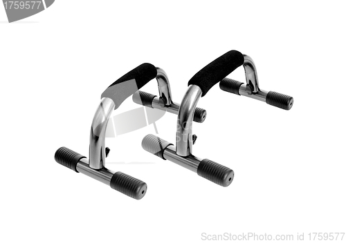 Image of Push-up bars isolated