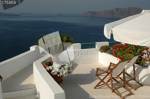 Image of incredible santorini greek islands