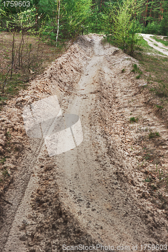 Image of Fire protection measures in the forest