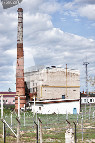 Image of The building of the old boiler