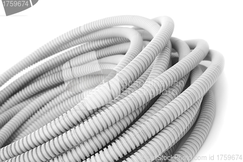 Image of Corrugated pipe for the cable