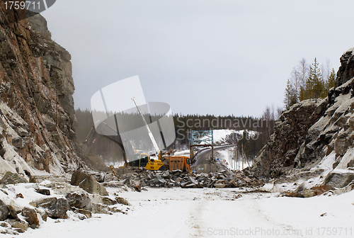 Image of Construction of roads in difficult conditions