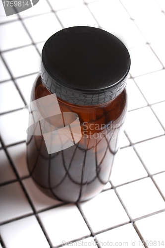 Image of brown glass beverage