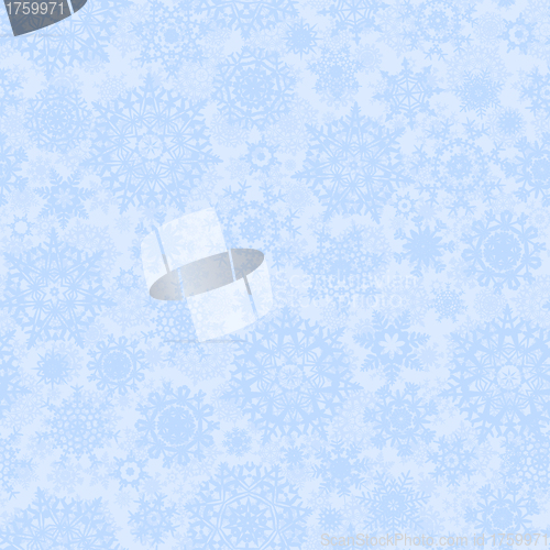 Image of Seamless light blue christmas. EPS 8