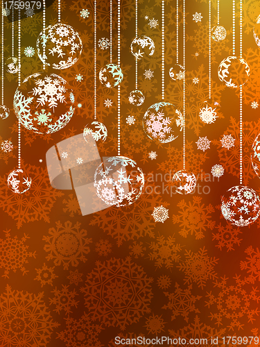 Image of Vintage merry christmas and happy new year. EPS 8